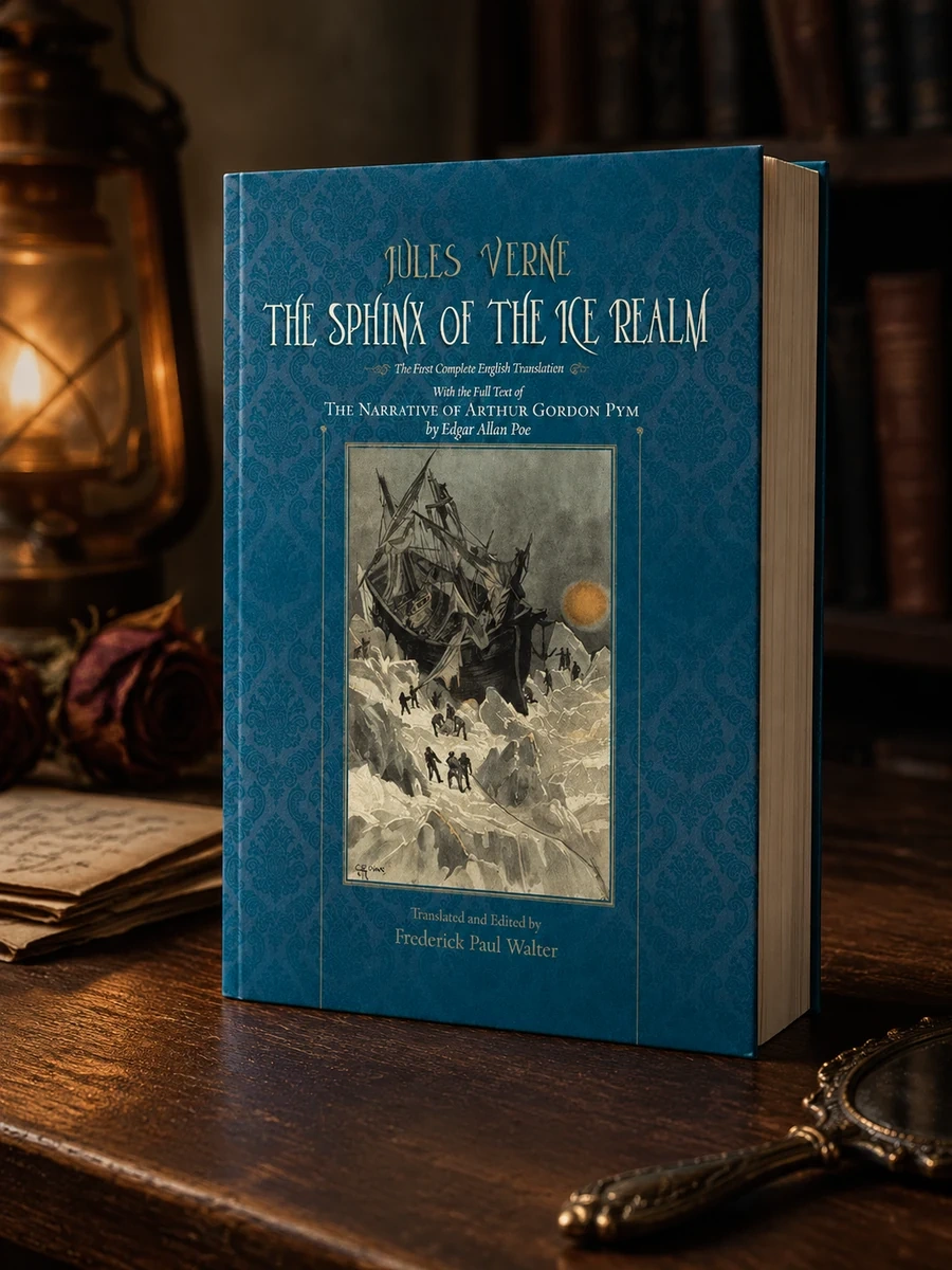 The Sphinx of the Ice Realm: The First Complete English Translation, with the Full Text of the Narrative of Arthur Gordon Pym by Edgar Allan Poe