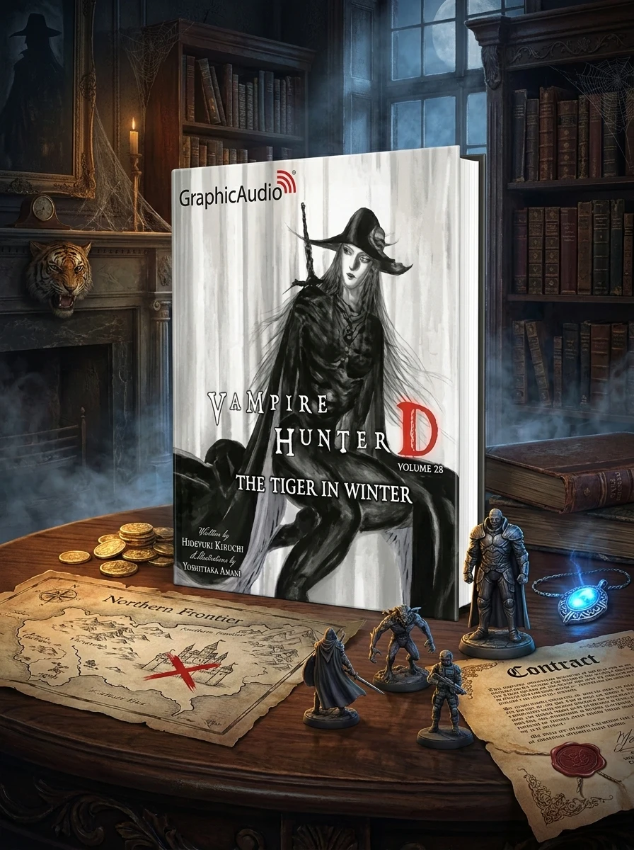 The Tiger in Winter [Dramatized Adaptation]: Vampire Hunter D Volume 28 (Adapted)