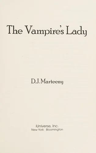 The Vampire's Lady