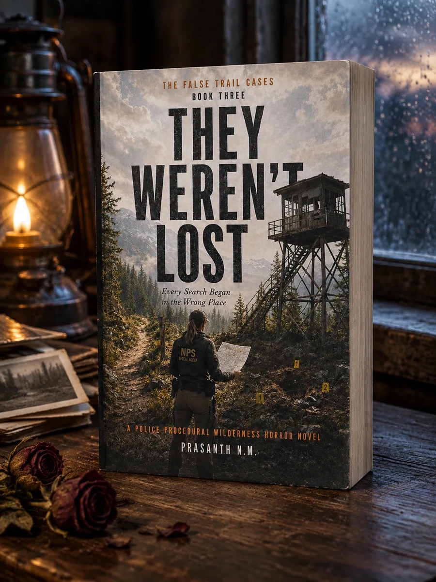 They Weren't Lost (Book Three of the False Trail Cases): Every Search Began in the Wrong Place (A Police Procedural Wilderness Horror Novel)