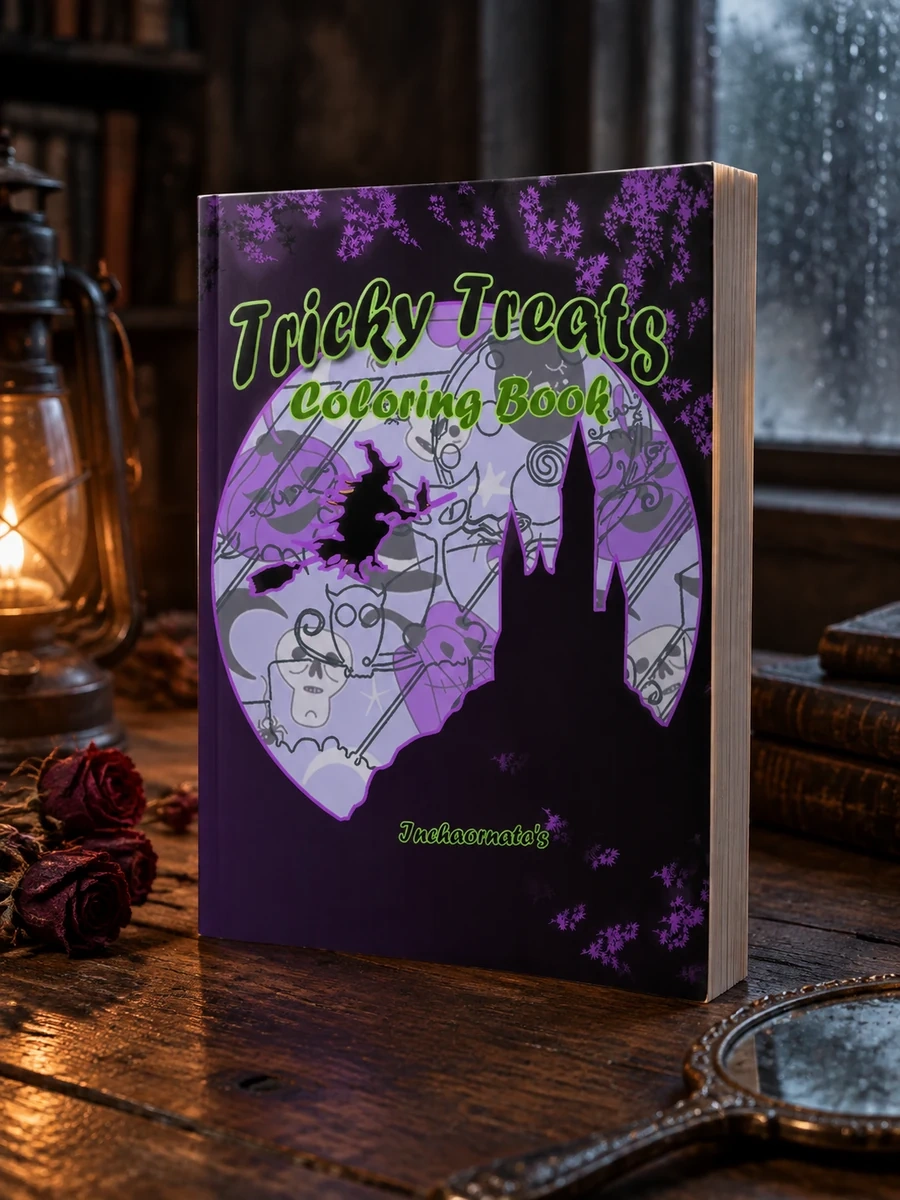 Tricky Treats Coloring Book