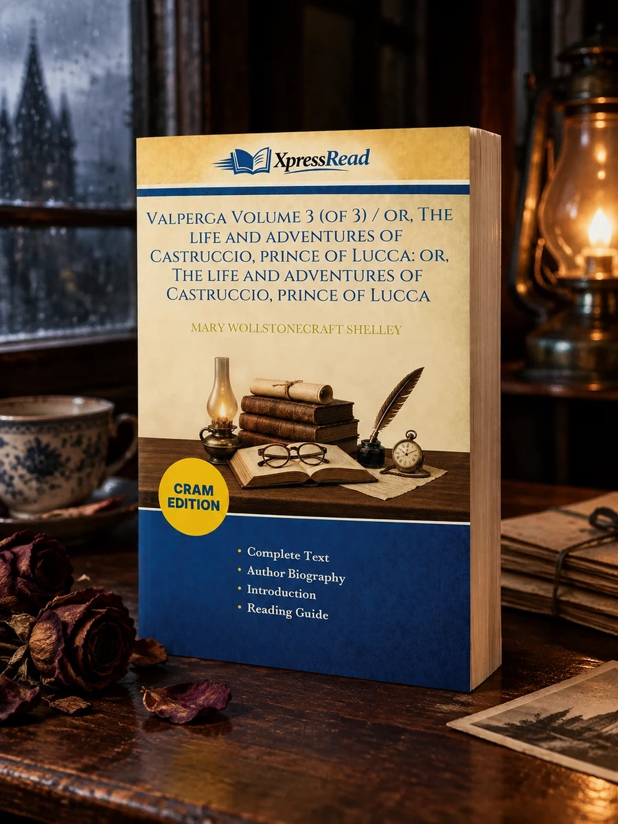 Cover of Valperga Volume 3 (of 3) / or, The Life and Adventures of Castruccio, Prince of Lucca: or, The Life and Adventures of Castruccio, Prince of Lucca (Cra