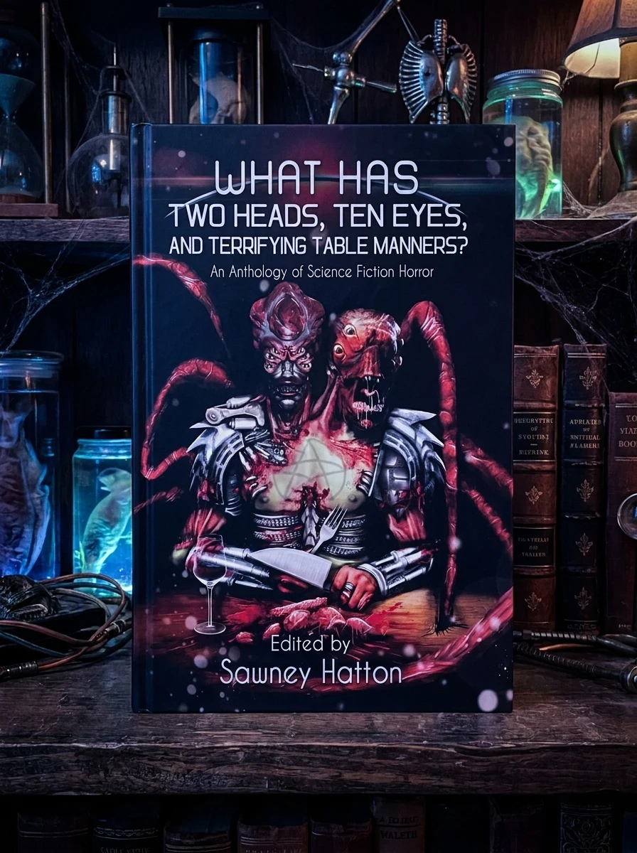 What Has Two Heads, Ten Eyes, and Terrifying Table Manners?: An Anthology of Science Fiction Horror
